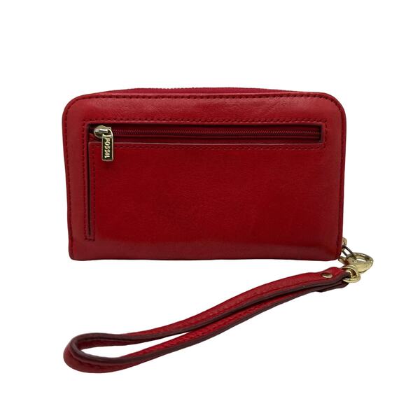 FOSSIL Red Wallet - Picture 2 of 8